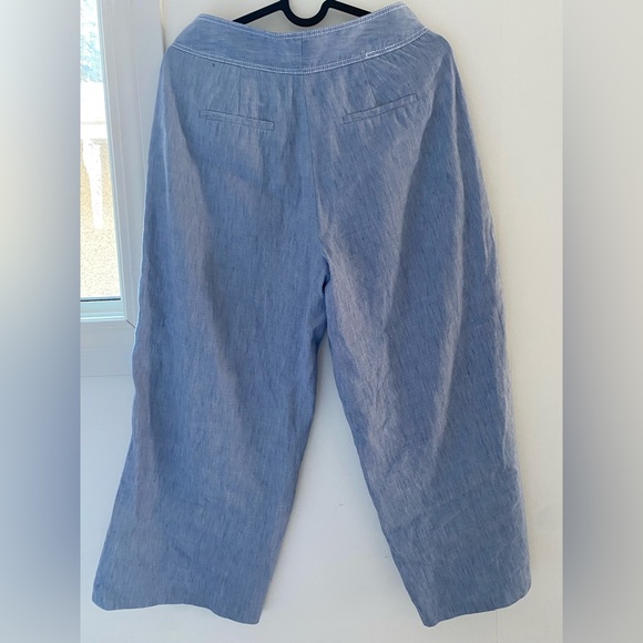 HALOGEN Linen Cropped Pants - Picture 6 of 6